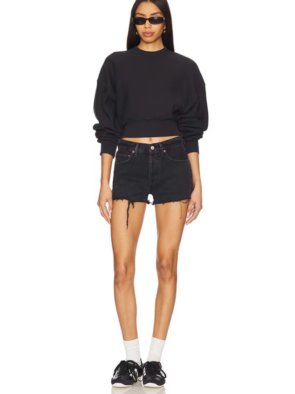 Agolde Parker Cut Off Shorts